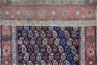 27142320e - Karabagh Kazak antique, Caucasus, 19th century, wool on wool, approx. 305 x 113 cm, ...