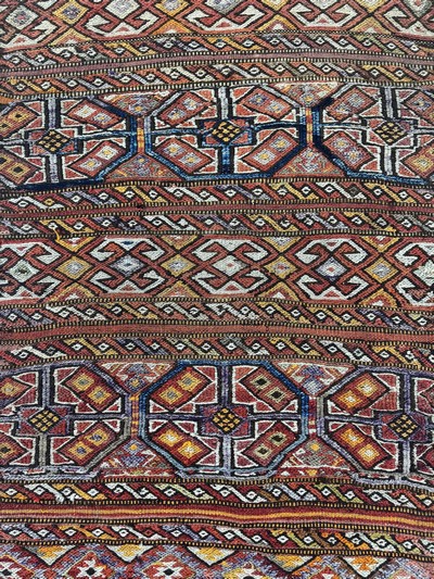 27142345c - Sumakh Sackfront, Türkei, Anfang 20.Jhd, Wolle auf Wolle, ca. 120 x 82 cm, EHZ: 2 ...
