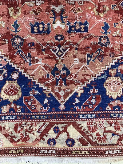 27142368f - Kula antique, Turkey, 19th century, wool on wool, approx. 170 x 150 cm, condition: 2-3, ...