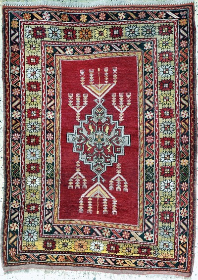Image Melas old, Turkey, early 20th century, wool onwool, approx. 160 x 115 cm, condition: 2, ...