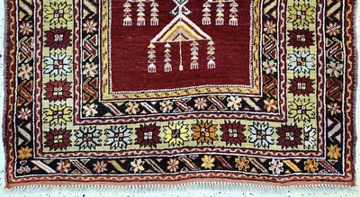 27142370c - Melas alt, Türkei, Anfang 20.Jhd, Wolle aufWolle, ca. 160 x 115 cm, EHZ: 2, ...