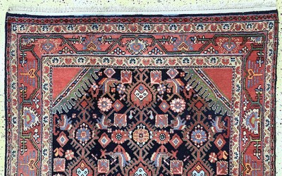 27142383a - Shahsawan, Persien, Mitte 20.Jhd, Wolle aufBaumwolle, ca. 206 x 136 cm, EHZ: 2 ...