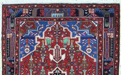 27142385a - Tuyserkan, Persien, Mitte 20.Jhd, Wolle aufBaumwolle, ca. 210 x 133 cm, EHZ: 2 ...