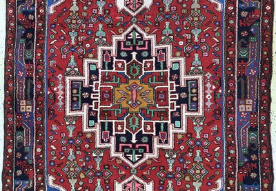 27142385b - Tuyserkan, Persien, Mitte 20.Jhd, Wolle aufBaumwolle, ca. 210 x 133 cm, EHZ: 2 ...