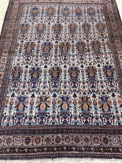 27142386f - Afschar, Persien, Anfang 20.Jhd, Wolle auf Baumwolle, ca. 180 x 133 cm, EHZ: 2 ...