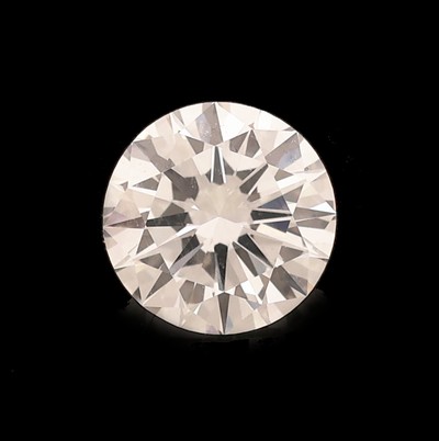 Image Loser Brillant 0.50 ct hochfeines Weiß (D)/vs1, DPL-Expertise anbei Schätzpreis: 2300, ...