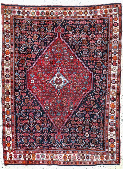 Image Bijar, Persia, mid-20th century, wool on cotton, approx. 150 x 116 cm, condition: 2. ...