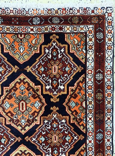 27142391d - Meschgin, Persien, Mitte 20.Jhd, Wolle auf Baumwolle, ca. 140 x 140 cm, EHZ: 2 ...
