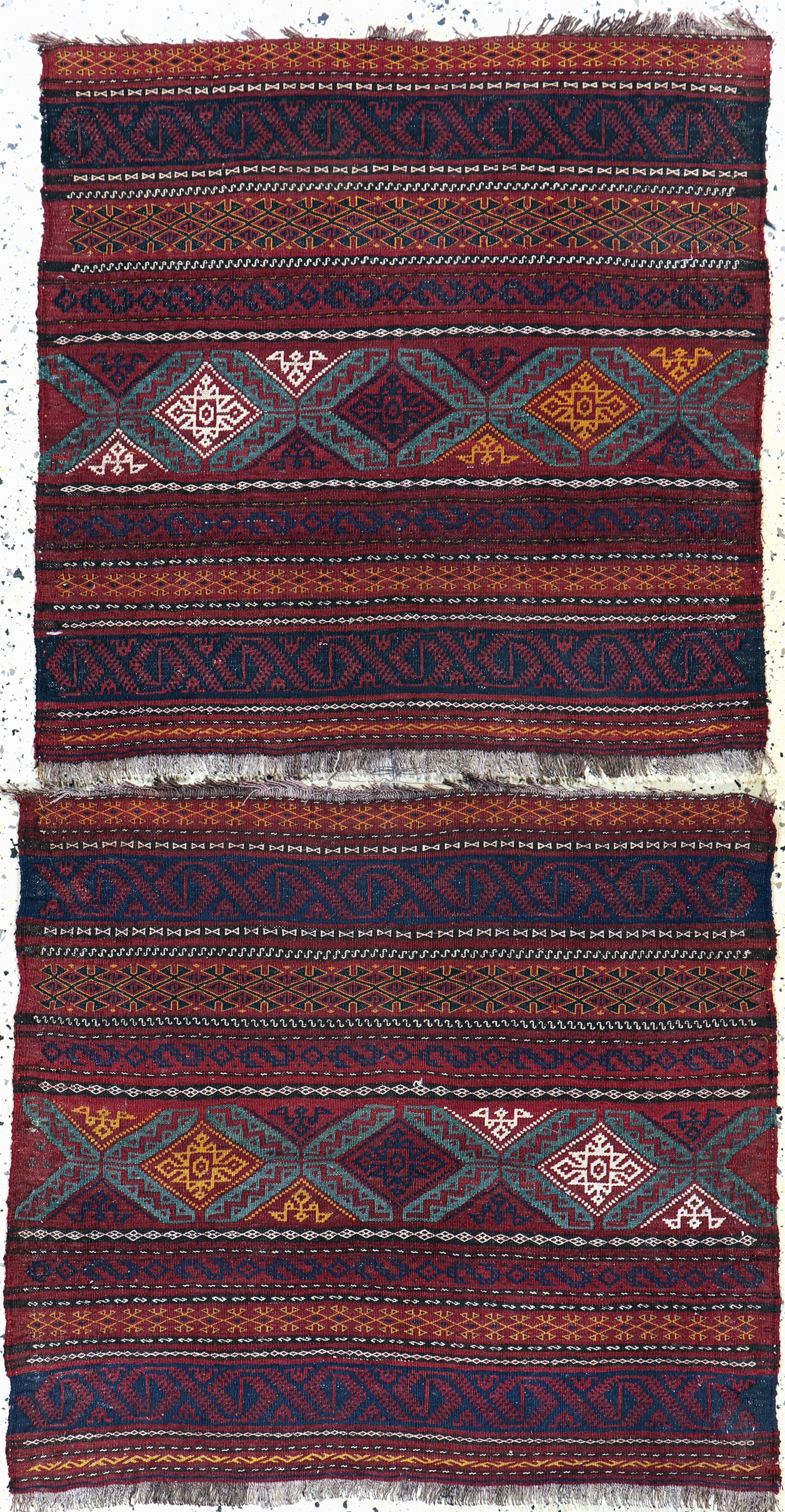 Image 27142549 - Khordjinfronts, Persien, Anfang 20.Jhd, Wolle auf Wolle, ca. 80 x 90 cm, EHZ: 2 ...