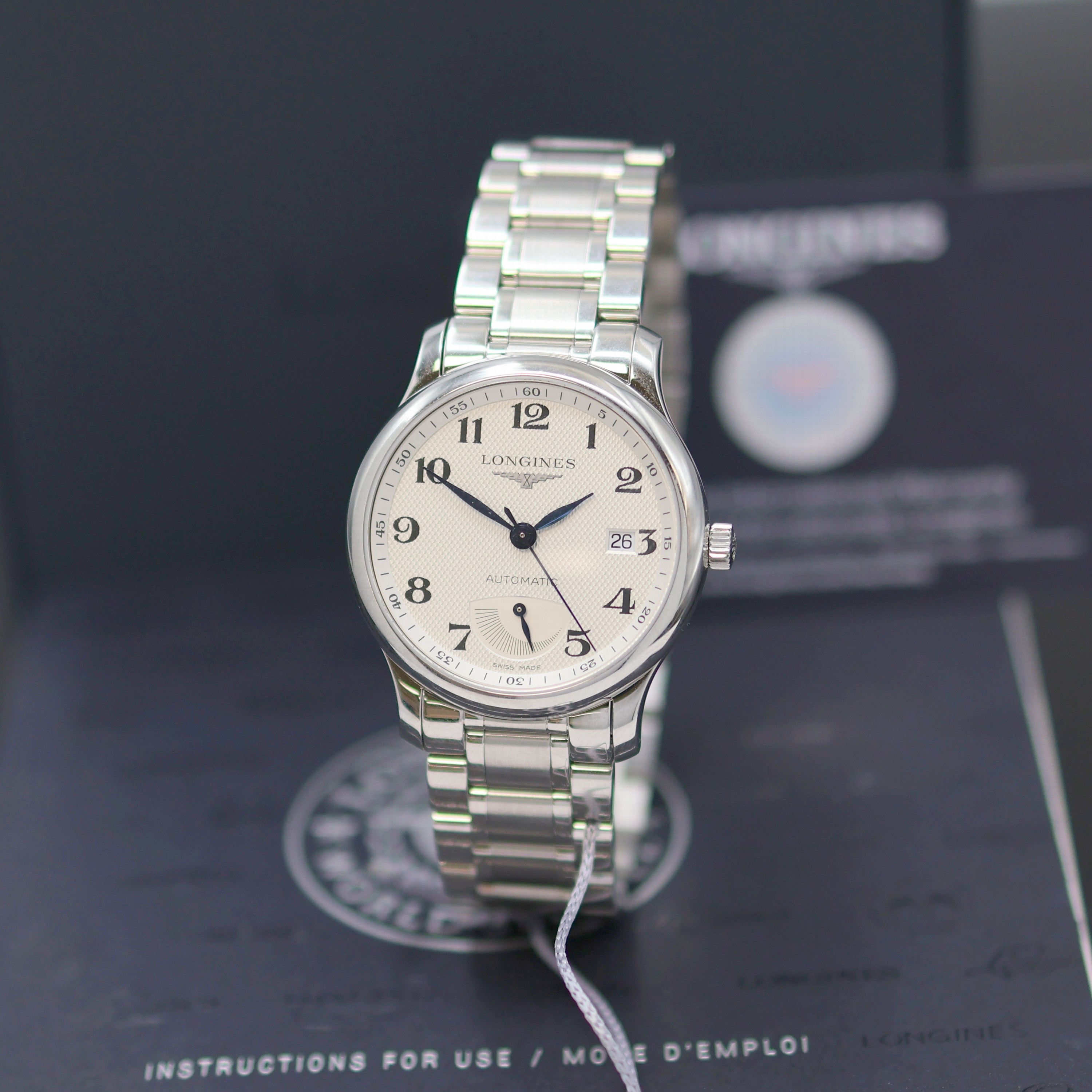 Image 27142554 - LONGINES Master Collection Herrenarmbanduhr Referenz L2.708.4786, Automatik, beids. ...