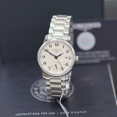 Image LONGINES Master Collection Herrenarmbanduhr Referenz L2.708.4786, Automatik, beids. ...