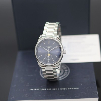 Image LONGINES Master Collection unworn gents wristwatch with moon phase reference L2.919.4926, ...