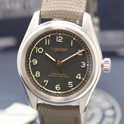 27142566a - LONGINES Spirit Pilot ungetragene Herrenarmbanduhr Referenz L3.809.4.53.9, Automatik, ...