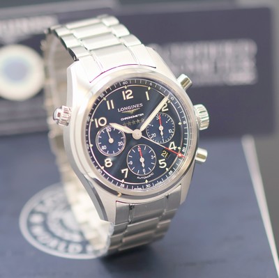 27142576b - LONGINES Spirit ungetragener Herrenchronograph Referenz L3.820.4.93.6, Automatik, ...