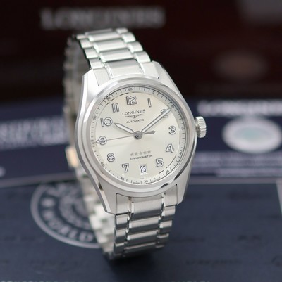 27142692b - LONGINES Spirit Chronometer ungetragene Herrenarmbanduhr Referenz L3.410.4.63.6, ...