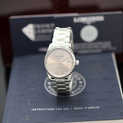 Image LONGINES Master Collection unworn wristwatch reference L2.357.4.07.6, self winding, on ...