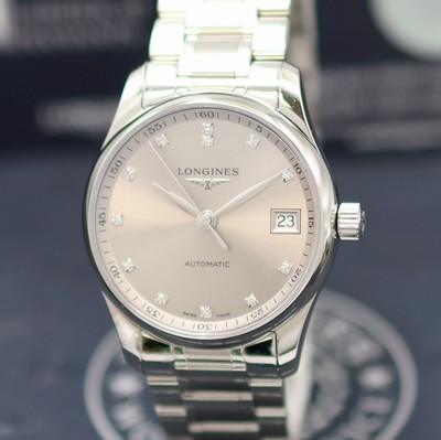 27142697a - LONGINES Master Collection ungetragene Armbanduhr Referenz L2.357.4.07.6, Automatik, ...
