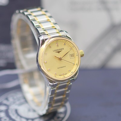 27142983b - LONGINES Master Collection ungetragene Damenarmbanduhr Referenz L2.128.5.37.7, ...