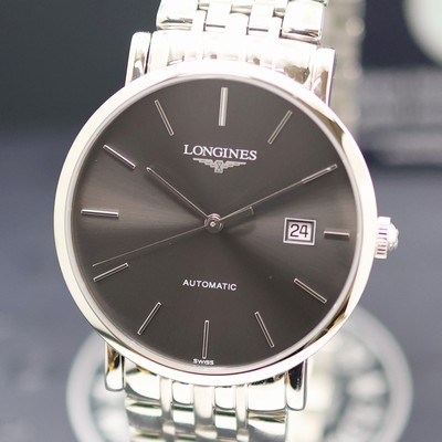 27143768a - LONGINES Elegant gents wristwatch reference L4.910.4726, self winding, on both sides ...