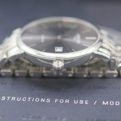 27143768d - LONGINES Elegant gents wristwatch reference L4.910.4726, self winding, on both sides ...
