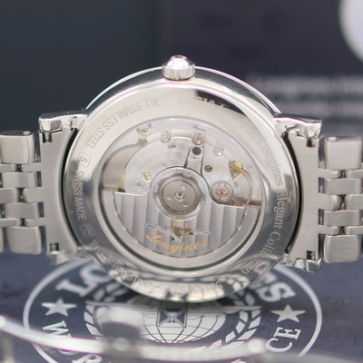 27143768e - LONGINES Elegant gents wristwatch reference L4.910.4726, self winding, on both sides ...
