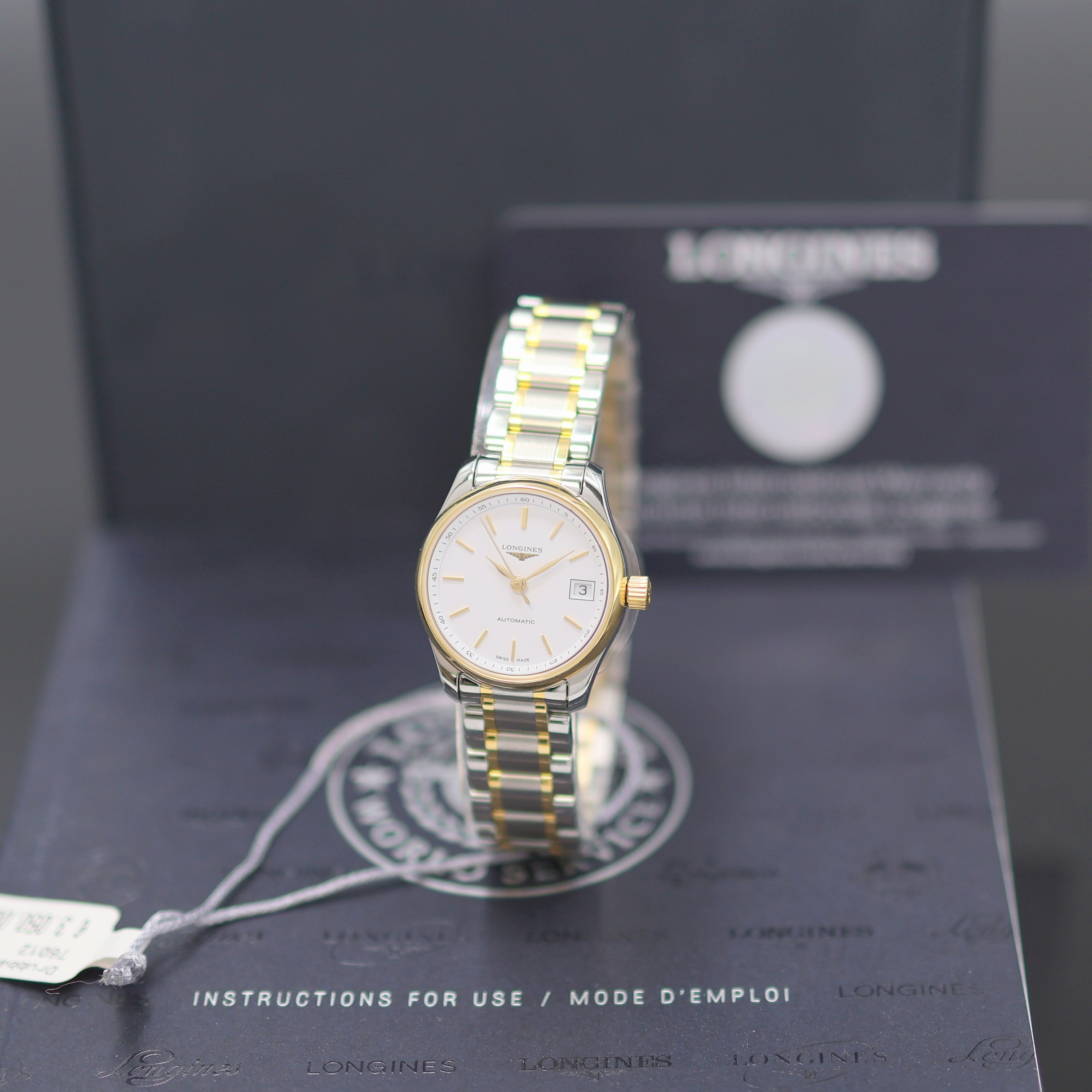 Image 27144054 - LONGINES Master Collection ungetragene Damenarmbanduhr Referenz L2.128.5127, Automatik, ...