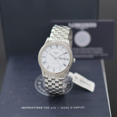 Image LONGINES Flagship ungetragene Herrenarmbanduhr Referenz L4.899.4216, Automatik, beids. ...