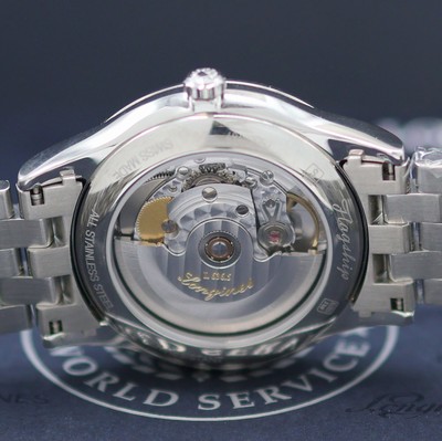 27144000e - LONGINES Flagship ungetragene Herrenarmbanduhr Referenz L4.899.4216, Automatik, beids. ...