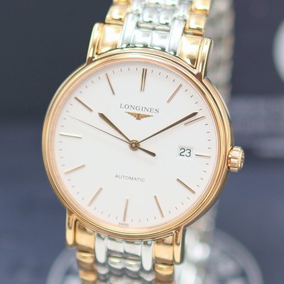27144002a - LONGINES Présence ungetragene Herrenarmbanduhr Referenz L4.921.1127, Automatik, ...