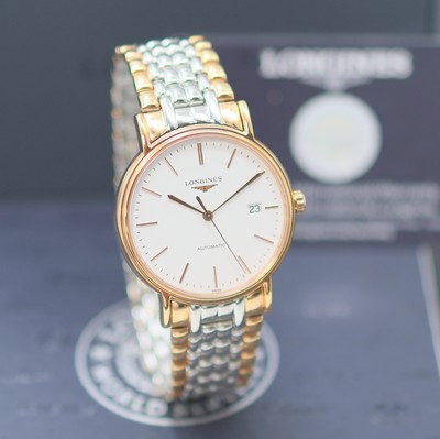 27144002b - LONGINES Présence ungetragene Herrenarmbanduhr Referenz L4.921.1127, Automatik, ...