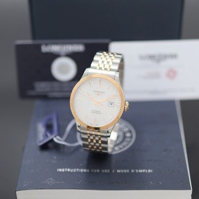Image LONGINES Record ungetragene Herrenarmbanduhr Referenz L2.821.5727, Automatik, ...