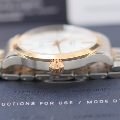 27144016d - LONGINES Record ungetragene Herrenarmbanduhr Referenz L2.821.5727, Automatik, ...