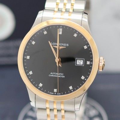 27144019a - LONGINES Record ungetragene Herrenarmbanduhr Referenz L2.820.5577, Automatik, ...