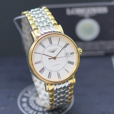 27144021b - LONGINES Présence ungetragene Herrenarmbanduhr Referenz L4.922.2117, Automatik, ...