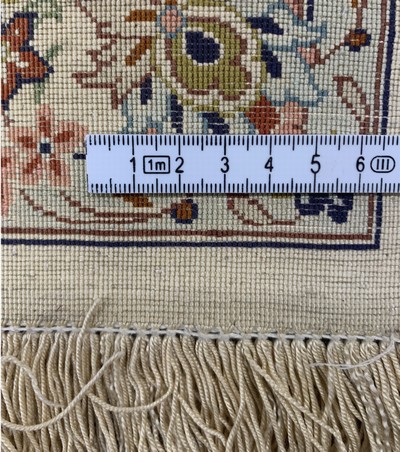 27144028j - Keschan Seide fein Persien, signiert´Fallah´, Ende 20.Jhd, reine Naturseide, ca. 300 x ...