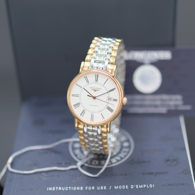 Image LONGINES Présence ungetragene Armbanduhr Referenz L4.921.1117, Automatik, beids. ...