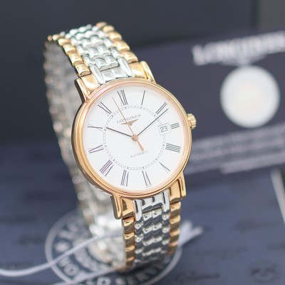 27144034b - LONGINES Présence ungetragene Armbanduhr Referenz L4.921.1117, Automatik, beids. ...