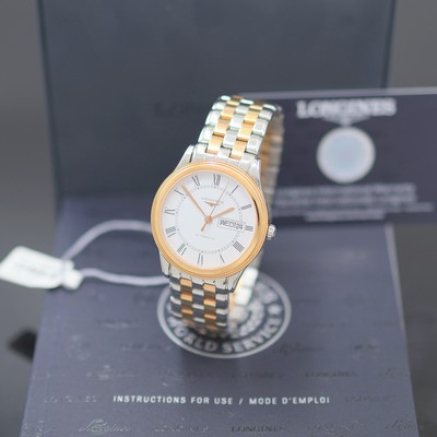 Image LONGINES Flagship ungetragene Armbanduhr Referenz L4.899.3917, Automatik, beids. vergl., ...