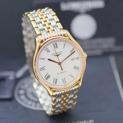 27144040b - LONGINES Lyre ungetragene Herrenarmbanduhr Referenz L4.960.1117, Automatik, ...