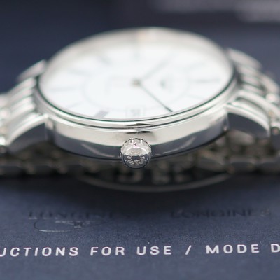 27144043d - LONGINES Présence ungetragene Armbanduhr Referenz L4.922.4116, Automatik, beids. vergl. ...