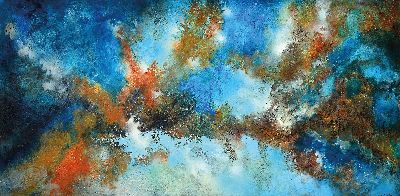 27144061k - Marion Keller, geb. 1993 Eschwege, ´Secrets´, 2025, Acryl/Lwd, UV-Schutzlack, signiert, ...