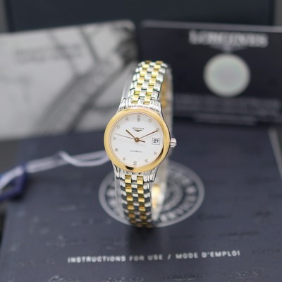 Image LONGINES Flagship unworn ladies wristwatch reference L4.274.3.27.7, self winding, ...