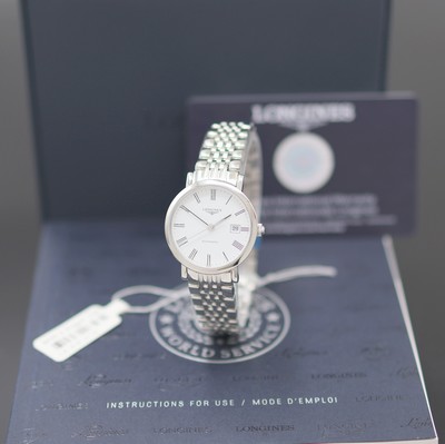 Image LONGINES Elegant ungetragene Damenarmbanduhr Referenz L4.310.4116, Automatik, beids. ...