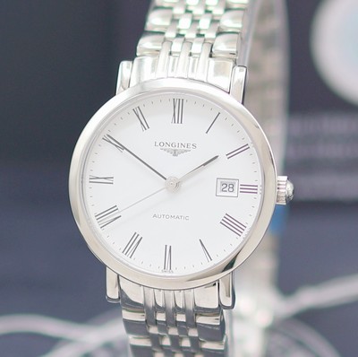 27144198a - LONGINES Elegant ungetragene Damenarmbanduhr Referenz L4.310.4116, Automatik, beids. ...