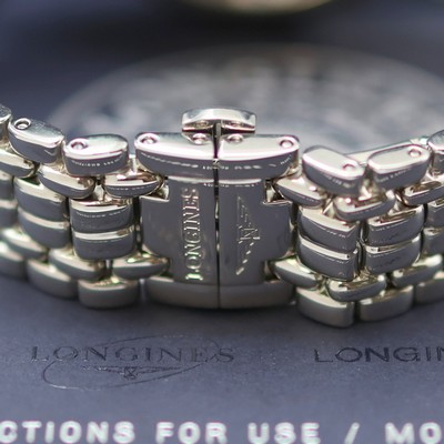 27144214c - LONGINES Présence ungetragene Herrenarmbanduhr Referenz L4.921.4116, Automatik, beids. ...