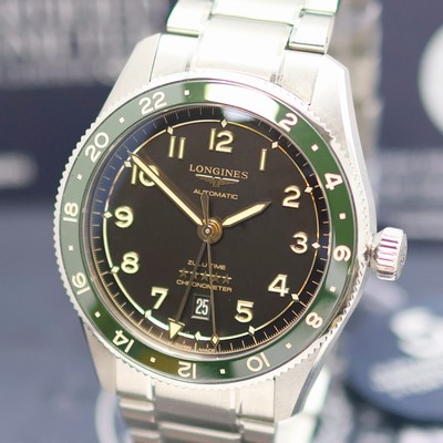 27144241a - LONGINES Spirit Zulu Time ungetragene Herrenarmbanduhr Referenz L3.812.4.63.6, ...