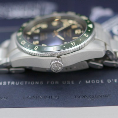 27144241d - LONGINES Spirit Zulu Time ungetragene Herrenarmbanduhr Referenz L3.812.4.63.6, ...