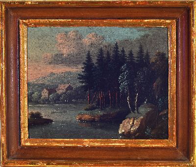 27144289k - Unbekannter Künstler des 18./19.Jh., zwei nordalpine Landschaften mit Figurenstaffage, ...