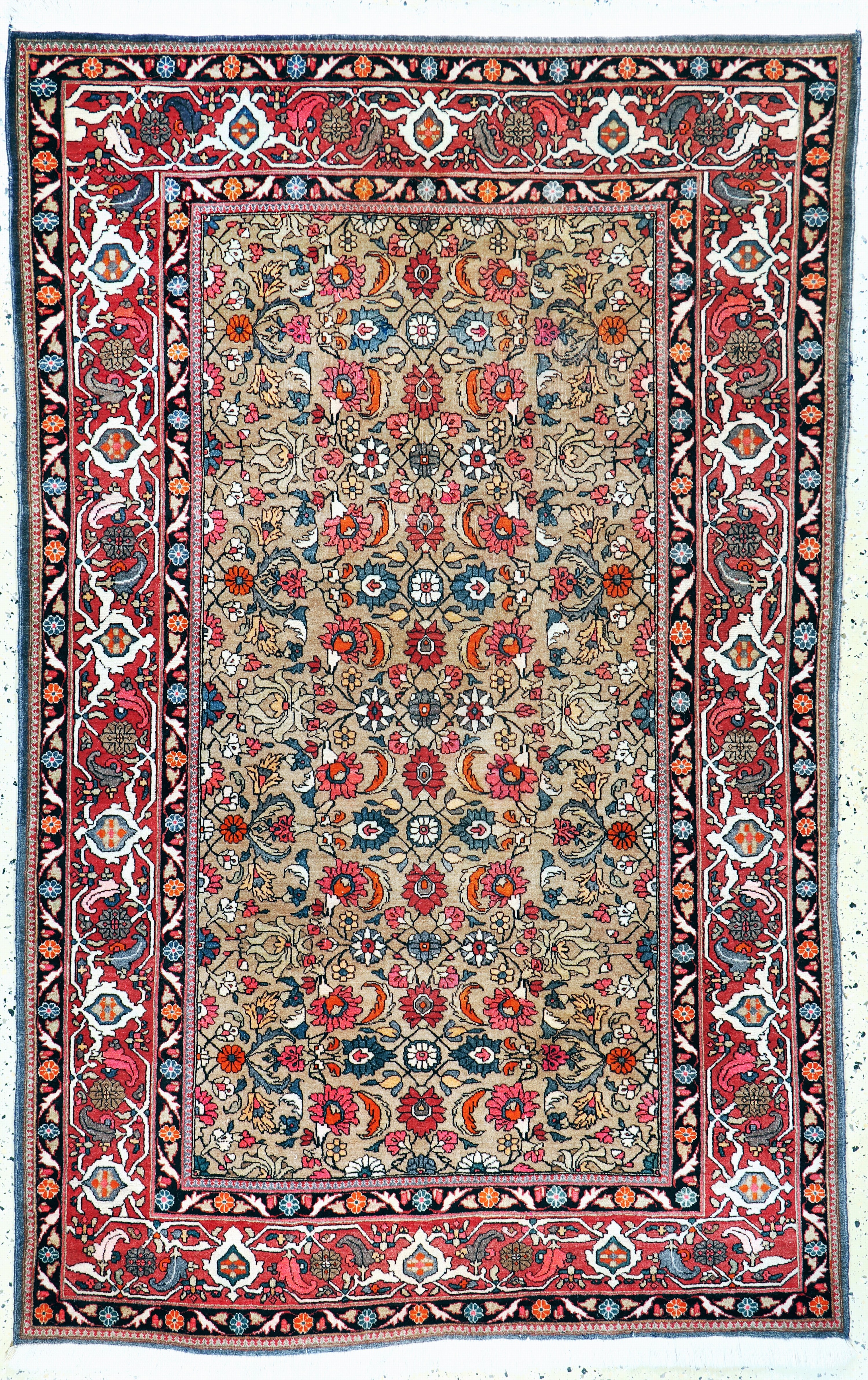Image 27144341 - Gholtogh, Persien, Mitte 20.Jhd, Wolle auf Baumwolle, ca. 218 x 140 cm, EHZ: 2-3 ...