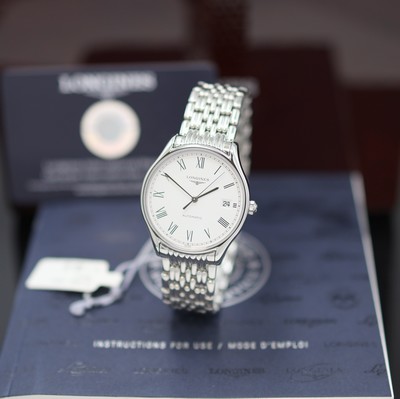 Image LONGINES Lyre unworn wristwatch reference L4.860.4116, self winding, on both sides glazed ...